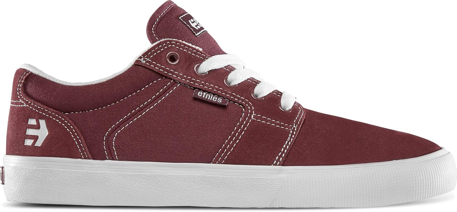 Кроссовки Etnies Barge LS - Классический скейтбордистский стиль, узкий вулканизированный силуэт, массивный бронированный воротник, усиленная вулканизация, амортизация, кроссовки на каждый день, Maroon 9.5
Кроссовки Etnies Barge LS - Классический скейтбордистский стиль, узкий вулканизированный силуэт, массивный бронированный воротник, усиленная вулканизация, амортизация, кроссовки на каждый день, Maroon 9.5