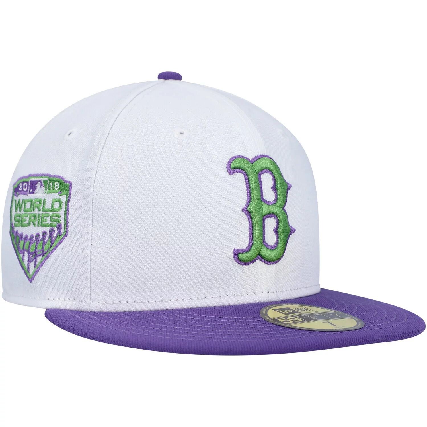 Мужская приталенная шляпа New Era White Boston Red Sox 59FIFTY
Мужская приталенная шляпа New Era White Boston Red Sox 59FIFTY
