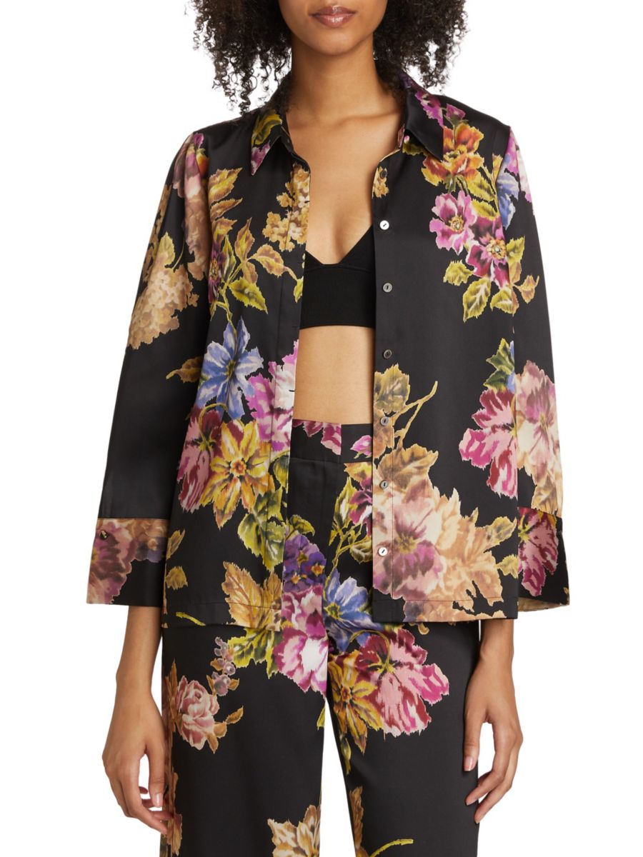 Цветочная рубашка Kezia Kobi Halperin, черный мульти
Цветочная рубашка Kezia Kobi Halperin, черный мульти