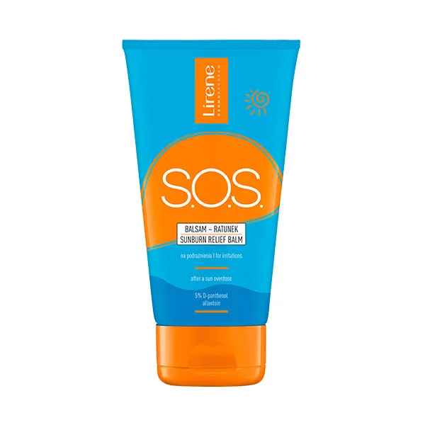 Бальзам от солнечных ожогов S.O.S Lirene, 150 ml
Бальзам от солнечных ожогов S.O.S Lirene, 150 ml