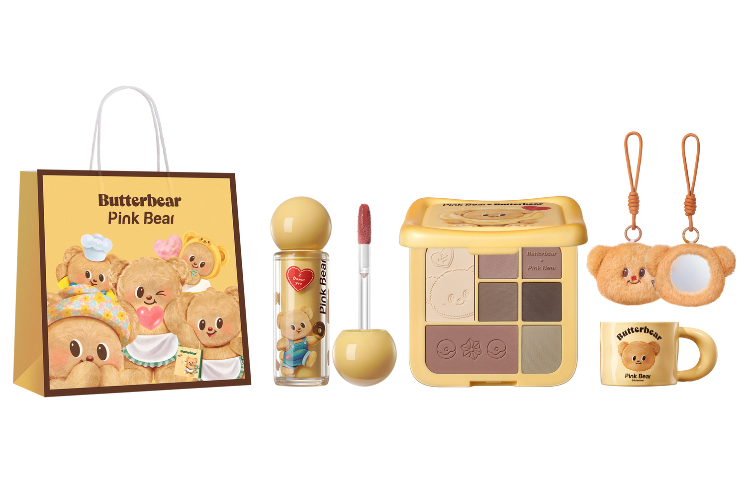 Набор косметики для женщин Pink Bear
Набор косметики для женщин Pink Bear