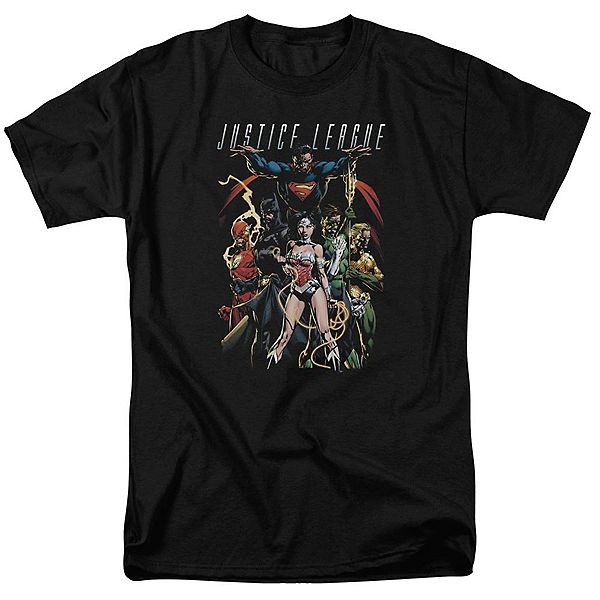 Футболка с коротким рукавом Justice League of America Dark Days Licensed Character
Футболка с коротким рукавом Justice League of America Dark Days Licensed Character