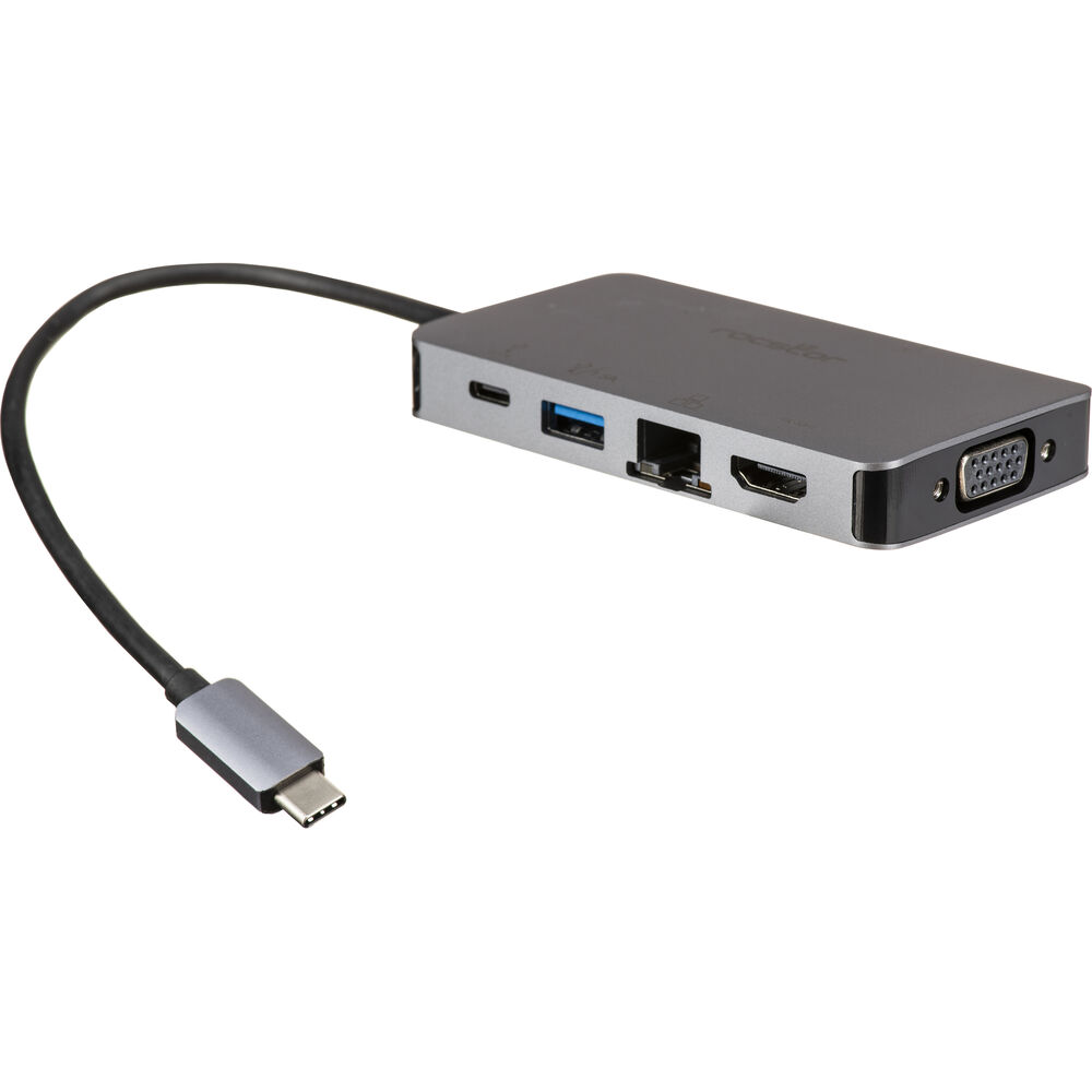 Док-станция Rocstor Premium USB Type-C Multiport Adapter with PD Y10A249-A1
Док-станция Rocstor Premium USB Type-C Multiport Adapter with PD Y10A249-A1