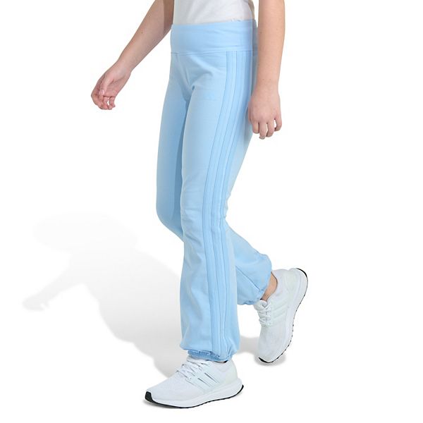 Детские брюки с манжетами из хлопка с добавлением эластана Adidas, Light Blue
Детские брюки с манжетами из хлопка с добавлением эластана Adidas, Light Blue