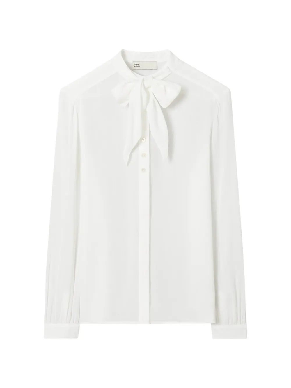 Рубашка Georgette с бантом Tory Burch, белый
Рубашка Georgette с бантом Tory Burch, белый