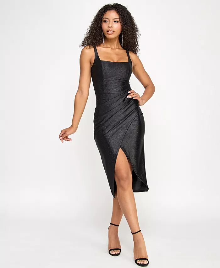 Блестящее облегающее платье для юниоров Emerald Sundae, черный
Блестящее облегающее платье для юниоров Emerald Sundae, черный