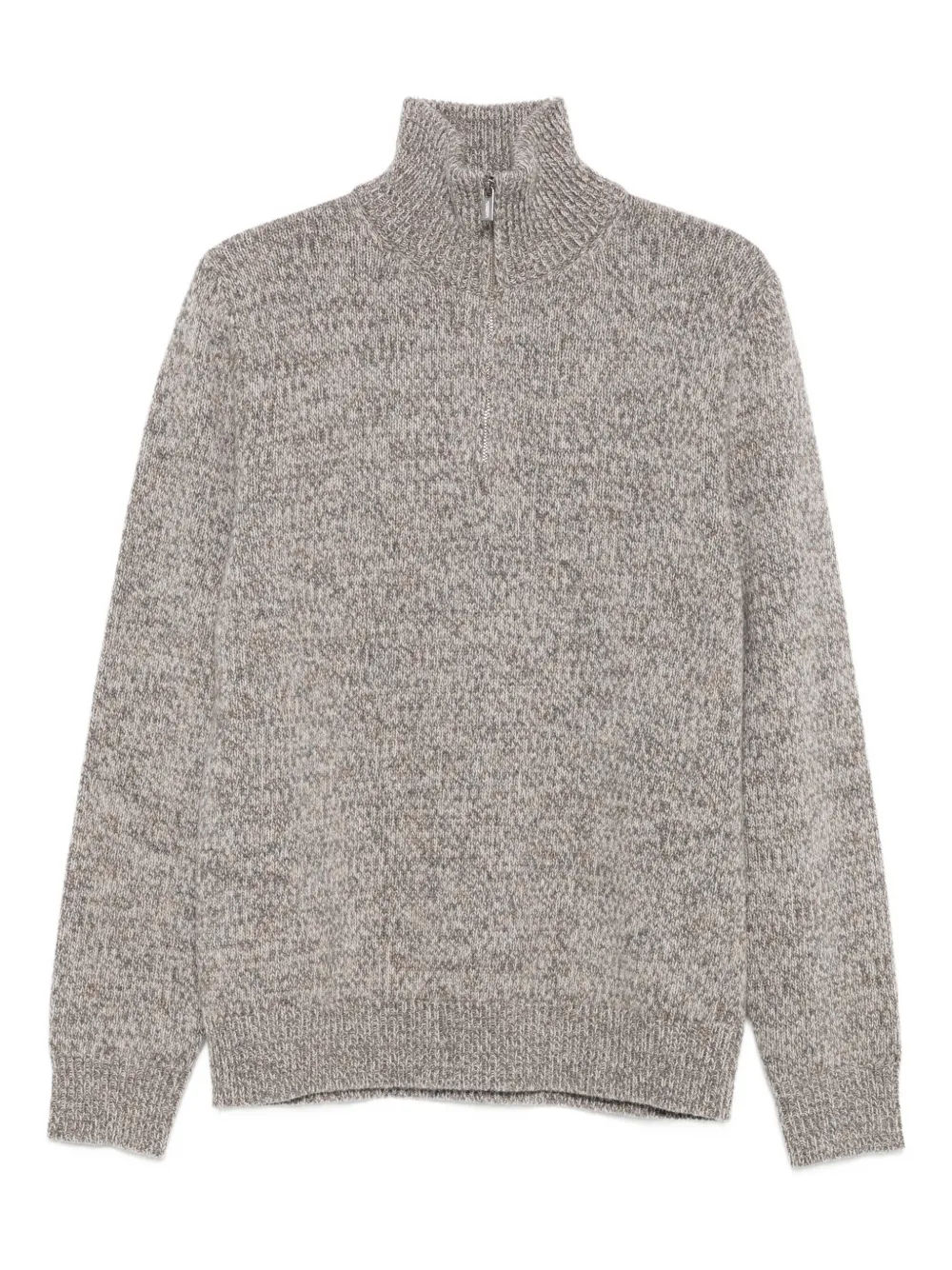 Свитер на молнии с высоким воротником Barena, серый
Свитер на молнии с высоким воротником Barena, серый