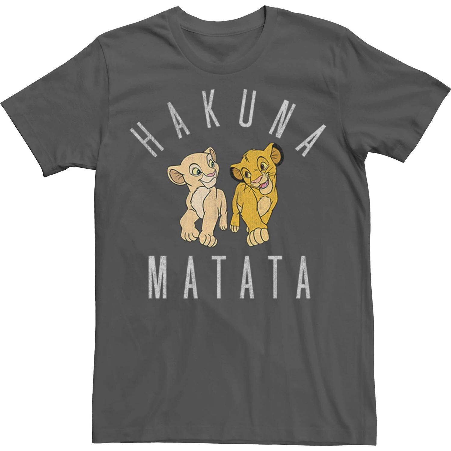 Мужская футболка Disney King Simba Nala Hakuna Matata Licensed Character
Мужская футболка Disney King Simba Nala Hakuna Matata Licensed Character