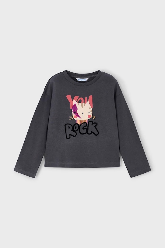 Хлопковый лонгслив Mayoral, серый
Хлопковый лонгслив Mayoral, серый