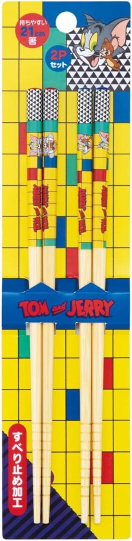 Бамбуковые палочки для еды Skater TOON ANT4W-A, 8,3 дюйма (21 см), набор из 2 шт., Tom & Jerry
Бамбуковые палочки для еды Skater TOON ANT4W-A, 8,3 дюйма (21 см), набор из 2 шт., Tom & Jerry