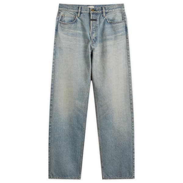 Прямые джинсы с пятью карманами Fear Of God, светло-индиго
Прямые джинсы с пятью карманами Fear Of God, светло-индиго