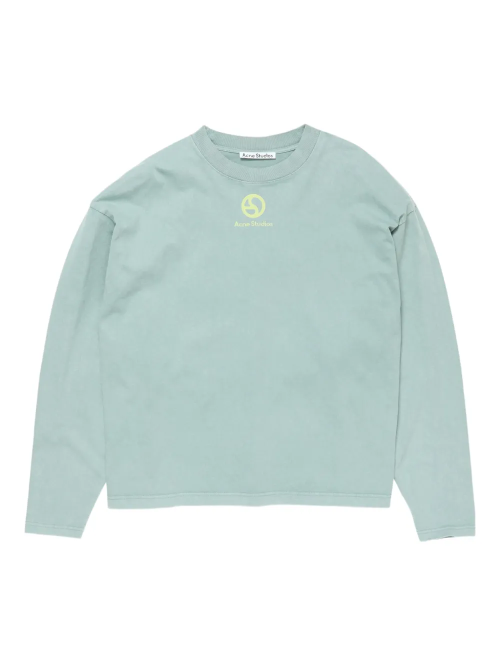Футболка с длинными рукавами и логотипом Acne Studios, зеленый
Футболка с длинными рукавами и логотипом Acne Studios, зеленый