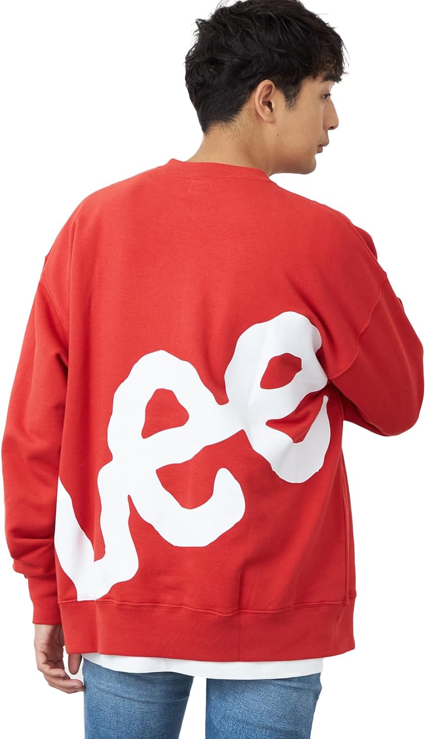 Мужские толстовки Lee с большим логотипом, красный
Мужские толстовки Lee с большим логотипом, красный