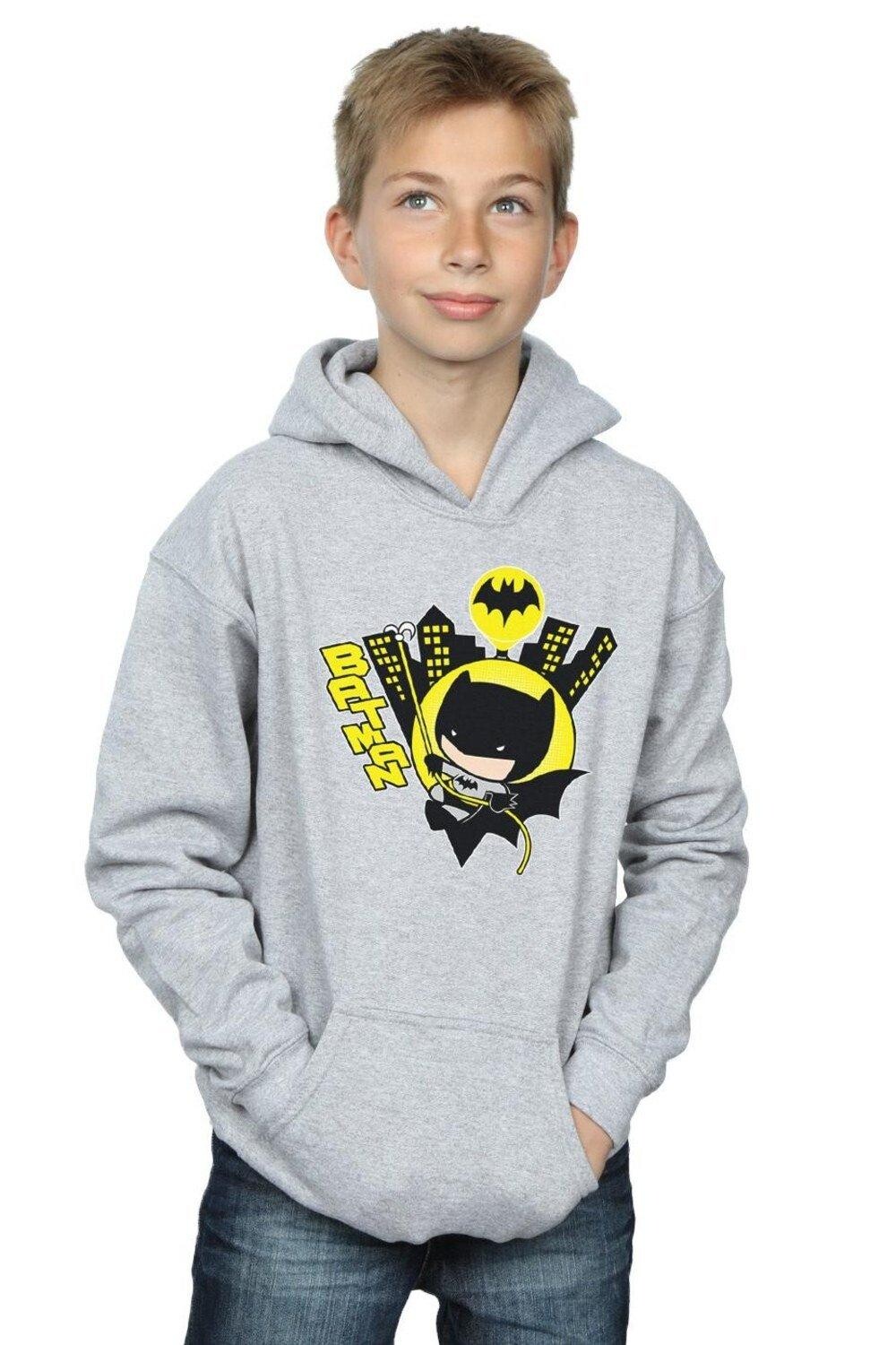 Качающаяся толстовка с изображением Бэтмена в стиле чиби DC Comics, серый
Качающаяся толстовка с изображением Бэтмена в стиле чиби DC Comics, серый