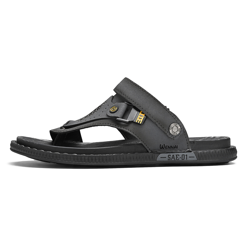 Пляжные сандалии мужские серые Wen Nai, Gray 
Пляжные сандалии мужские серые Wen Nai, Gray