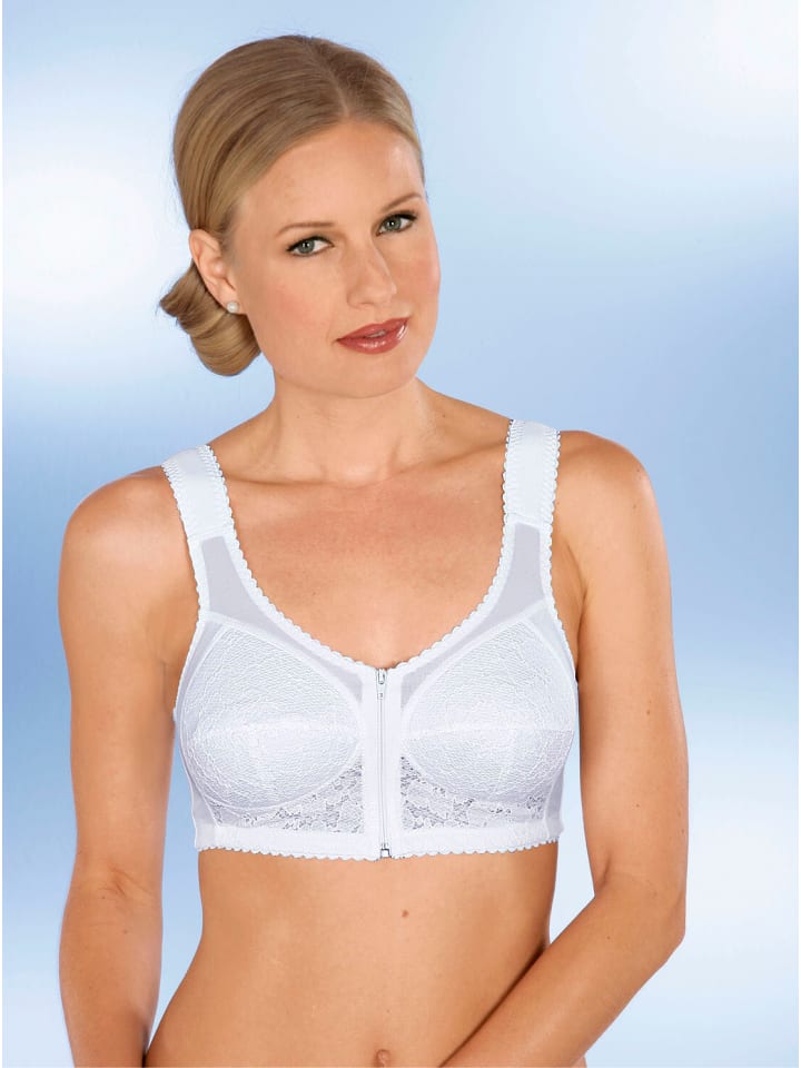 Бюстгальтер с застежкой спереди без косточек, белый цвет WITT WEIDEN
Бюстгальтер с застежкой спереди без косточек, белый цвет WITT WEIDEN