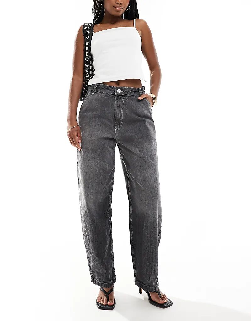 Мешковатые джинсы-скейтеры грязно-серого цвета Bershka
Мешковатые джинсы-скейтеры грязно-серого цвета Bershka