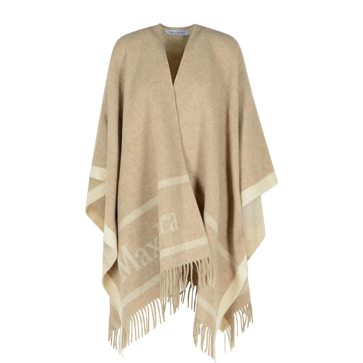 MaxMara Шаль из шерсти женская бежевая
MaxMara Шаль из шерсти женская бежевая