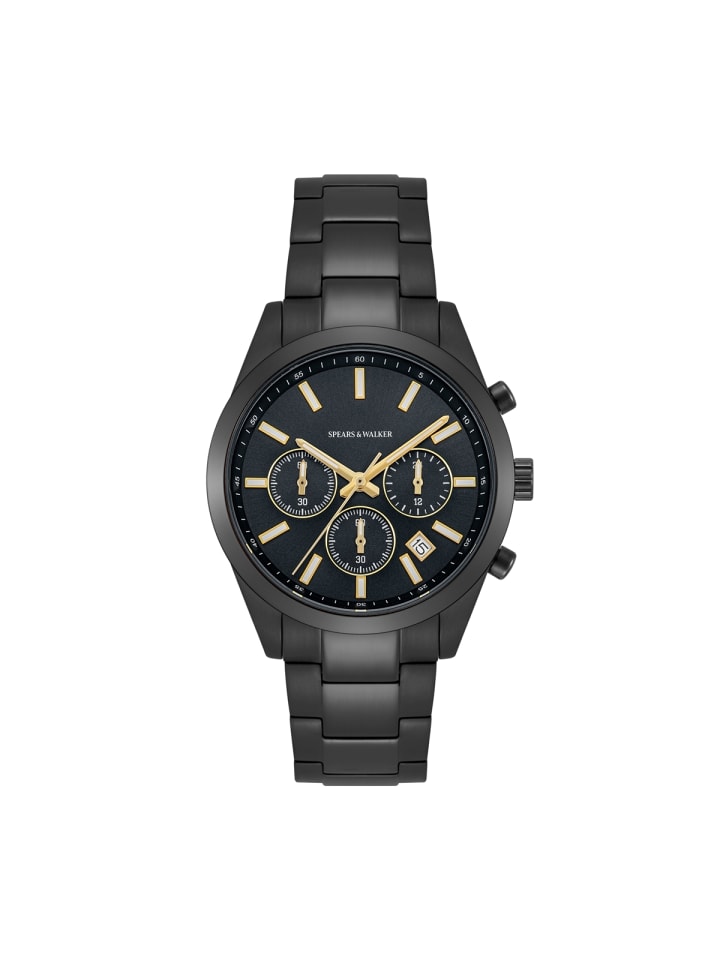 Spears & Walker Часы из нержавеющей стали черного цвета
Spears & Walker Часы из нержавеющей стали черного цвета