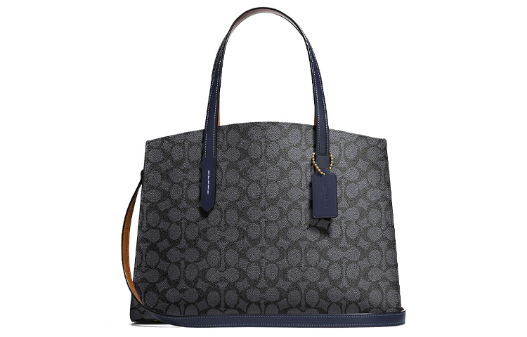 COACH Чарли Канвас с кожаной сумкой через плечо
COACH Чарли Канвас с кожаной сумкой через плечо