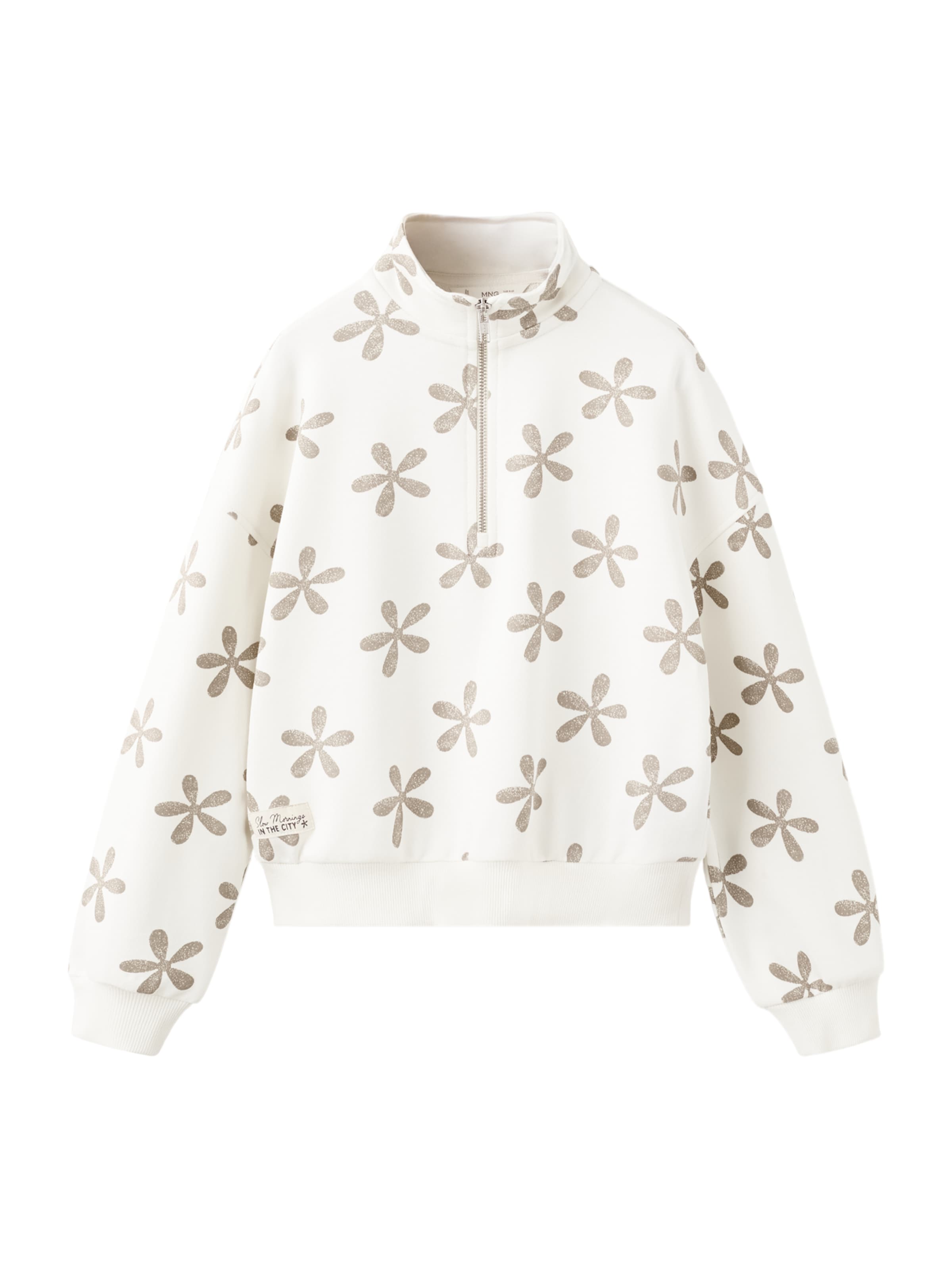 MANGO KIDS Свитшот 'ZIPY' в цвете Off White
MANGO KIDS Свитшот 'ZIPY' в цвете Off White