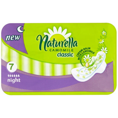 Прокладки ночные, 7 шт. Naturella, Classic
Прокладки ночные, 7 шт. Naturella, Classic