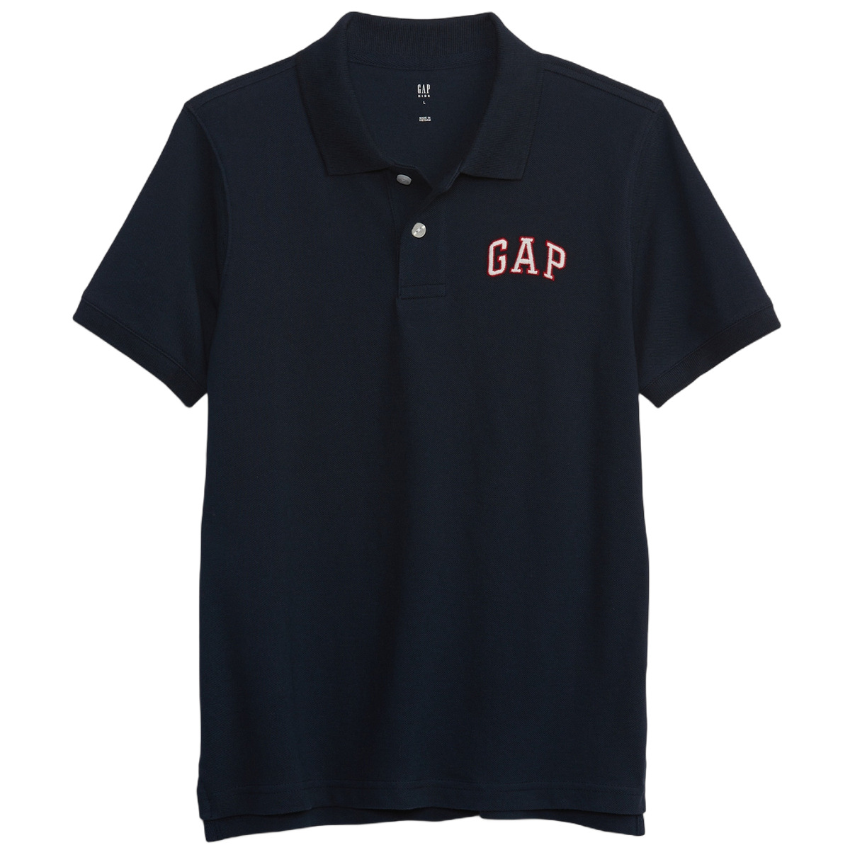 Детская футболка с воротником поло GAP, темно-синий
Детская футболка с воротником поло GAP, темно-синий