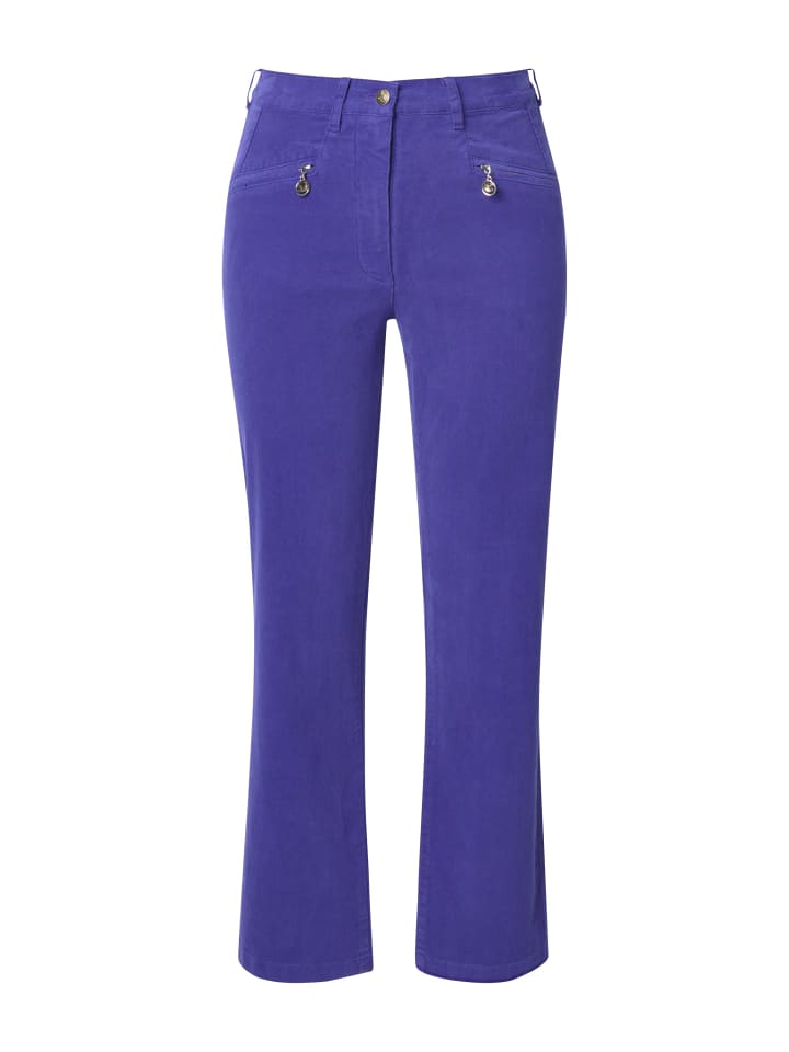 Тканевые брюки Ulla Popken, фиолетовый
Тканевые брюки Ulla Popken, фиолетовый