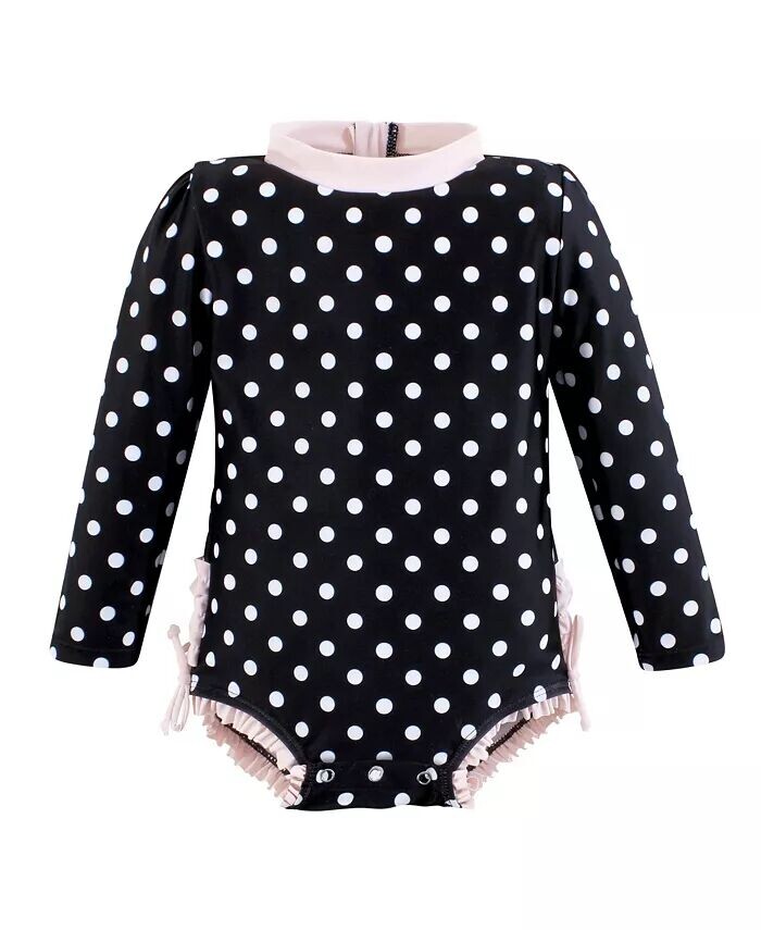 Детский купальник Rashguard для маленьких девочек, черный в горошек, розовый Hudson Baby, розовый
Детский купальник Rashguard для маленьких девочек, черный в горошек, розовый Hudson Baby, розовый