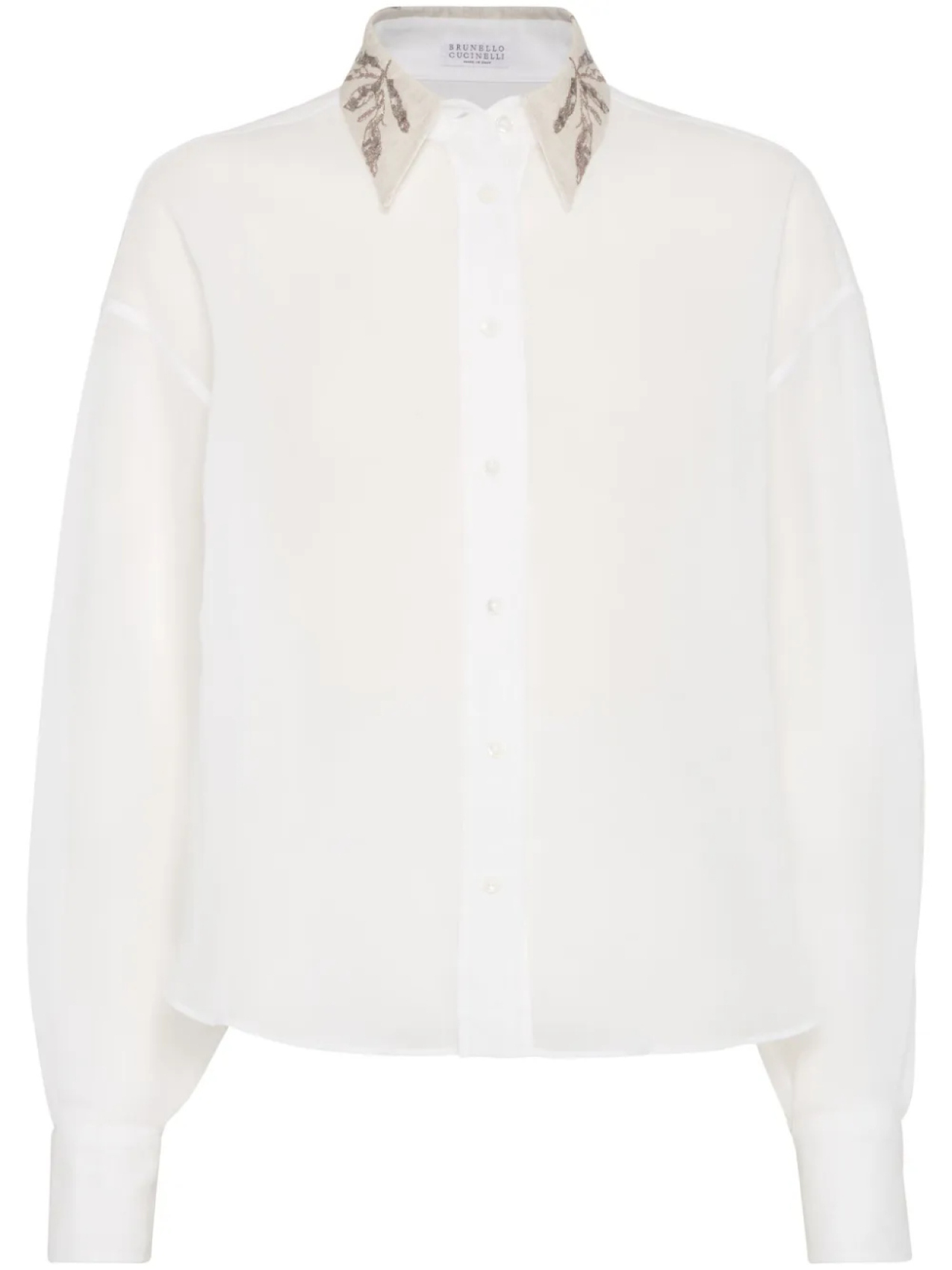 Brunello Cucinelli рубашка Herbarium с вышивкой, белый
Brunello Cucinelli рубашка Herbarium с вышивкой, белый