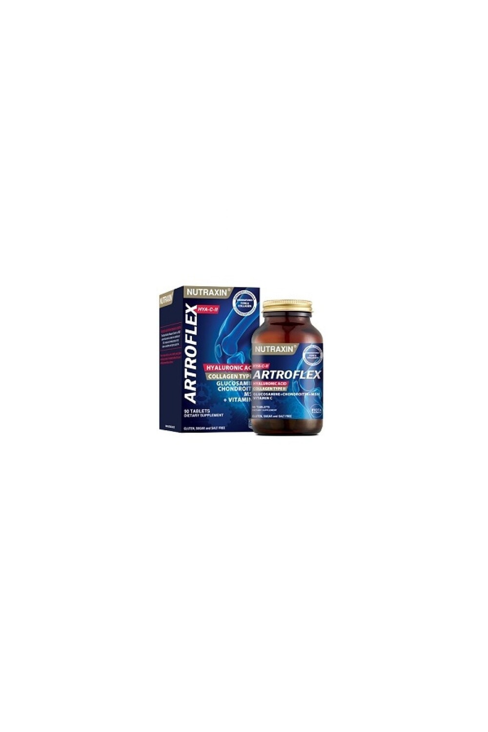 Nutraxin Artroflex Hya C-II 90 таблеток, способствующих нормальному образованию коллагена
Nutraxin Artroflex Hya C-II 90 таблеток, способствующих нормальному образованию коллагена
