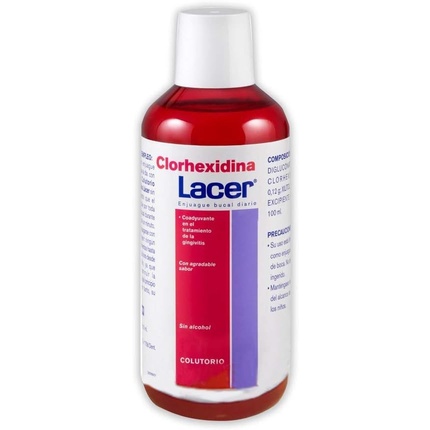 Ополаскиватель для полости рта с хлоргексидином 200 мл Lacer 
Ополаскиватель для полости рта с хлоргексидином 200 мл Lacer
