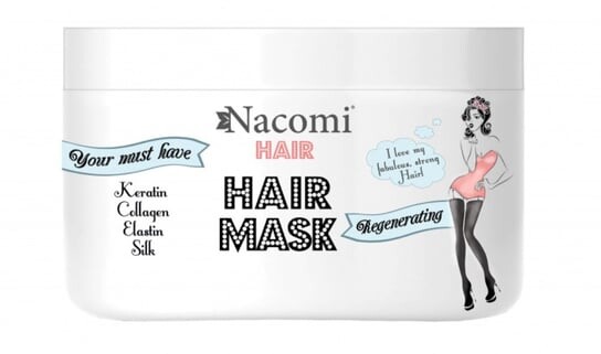 Питательная и восстанавливающая маска для волос, 200 мл Nacomi, Hair Mask
Питательная и восстанавливающая маска для волос, 200 мл Nacomi, Hair Mask