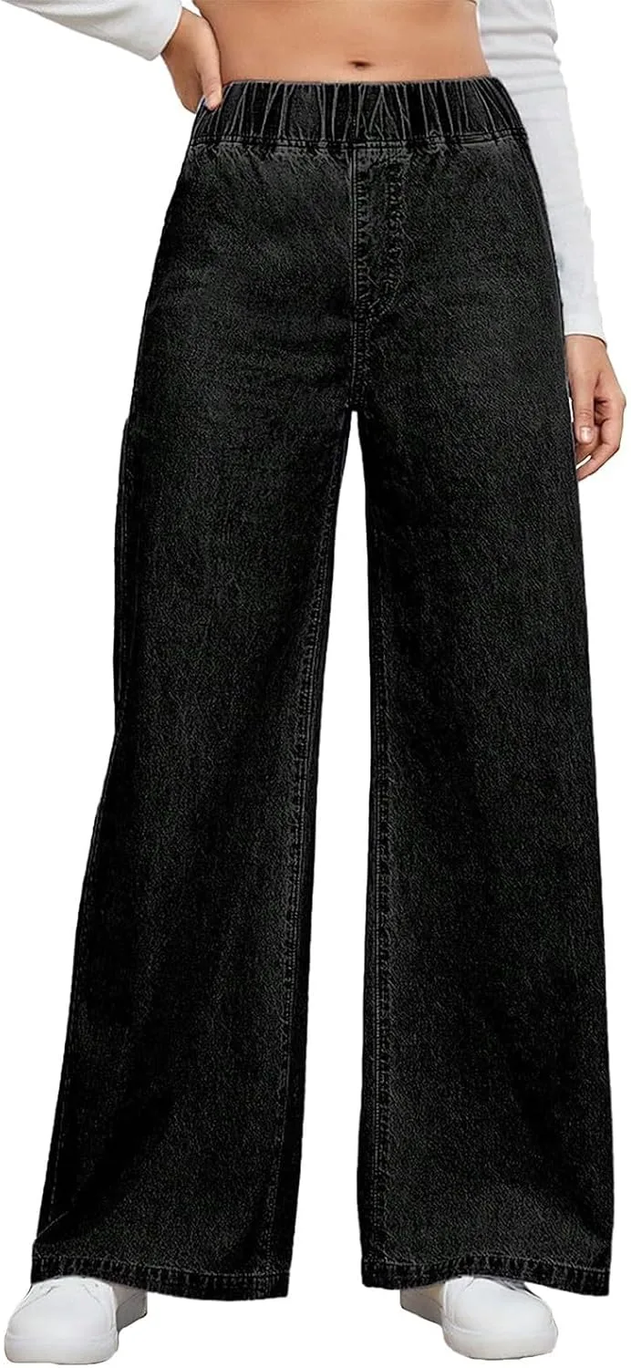 Прямые джинсы для женщин 2025 с высокой посадкой и широкими штанинами
Прямые джинсы для женщин 2025 с высокой посадкой и широкими штанинами