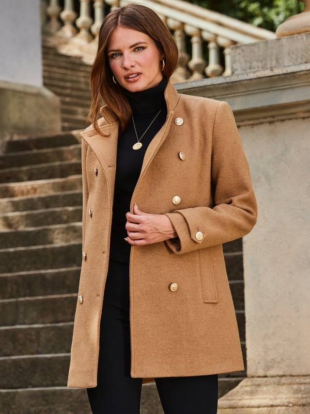 Полупальто мид длины Sosandar, Brown Tan
Полупальто мид длины Sosandar, Brown Tan