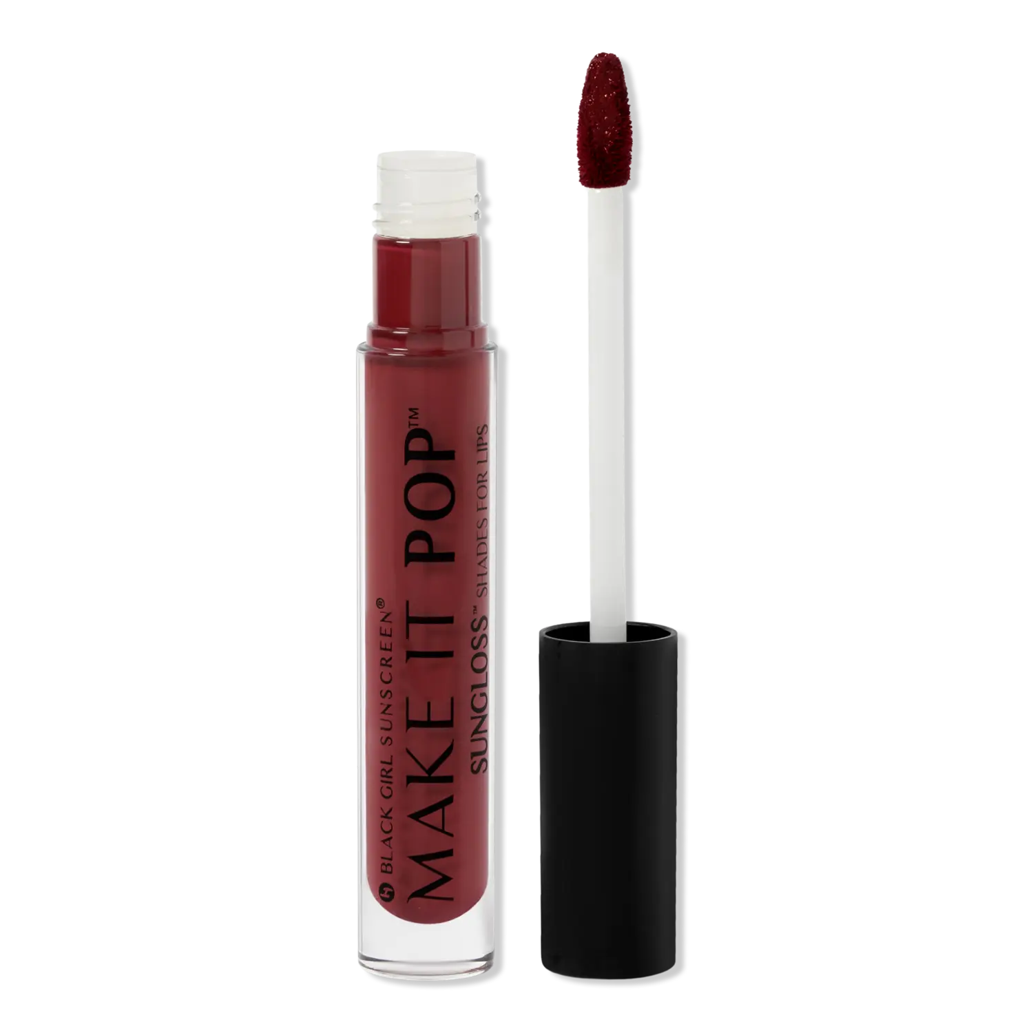 Блеск для губ Make It Pop Sungloss Shades SPF 50 Black Girl Sunscreen, Cherry Noir
Блеск для губ Make It Pop Sungloss Shades SPF 50 Black Girl Sunscreen, Cherry Noir