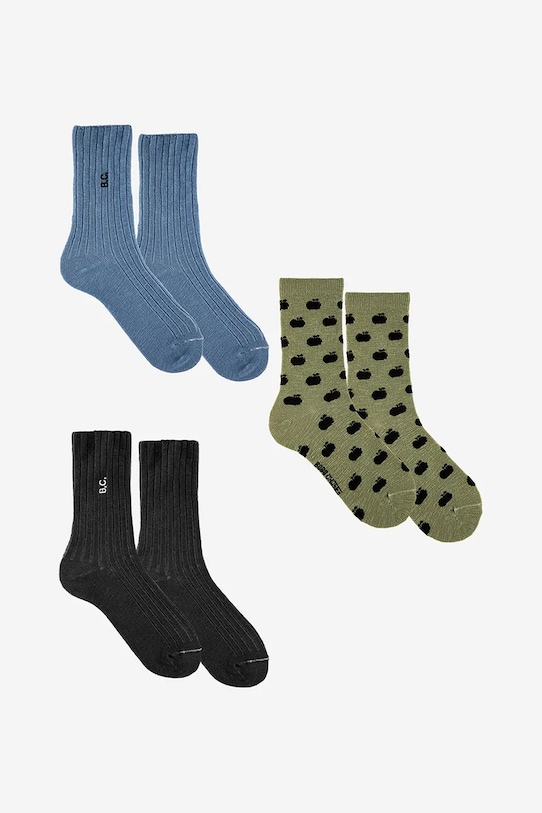 Детские носки 3 пары Bobo Choses, синий
Детские носки 3 пары Bobo Choses, синий