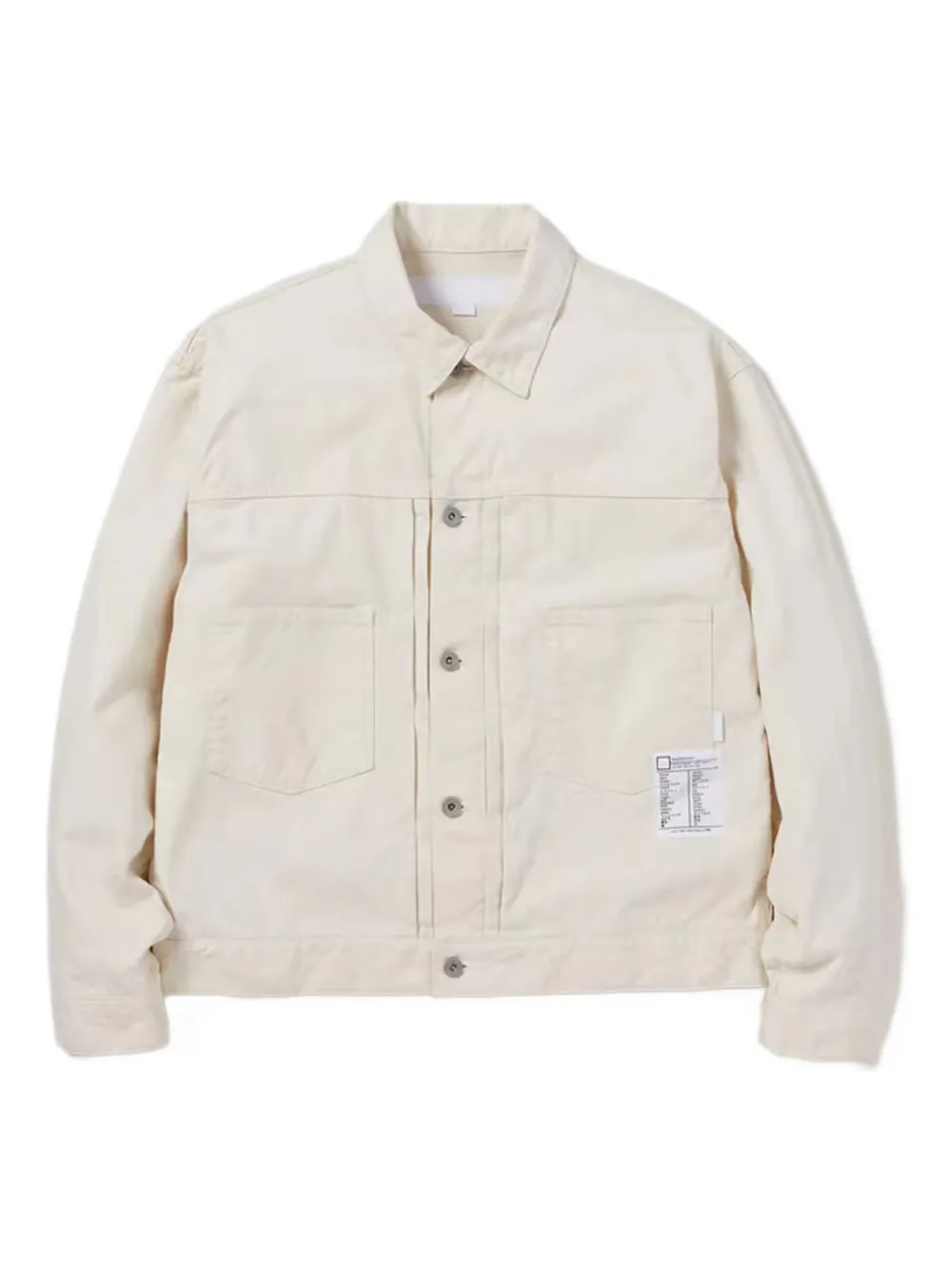 Джинсовая куртка с накладными карманами и пуговицами Neighborhood, нейтральный
Джинсовая куртка с накладными карманами и пуговицами Neighborhood, нейтральный