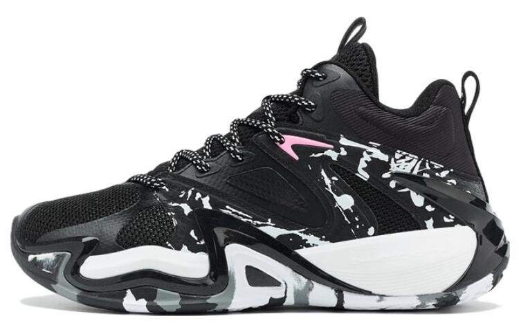 Баскетбольные кроссовки мужские среднего размера черные новые белые Xtep