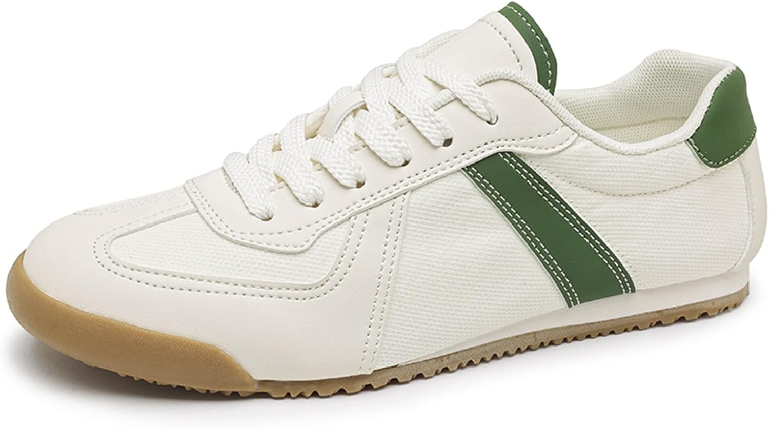 Мужские кроссовки из замши и натуральной кожи на шнуровке, повседневные ретро, противоскользящие, плоские, для скейтборда, тенниса, прогулок и ежедневных поездок Jhfdioy, белый/зеленый
Мужские кроссовки из замши и натуральной кожи на шнуровке, повседневные ретро, противоскользящие, плоские, для скейтборда, тенниса, прогулок и ежедневных поездок Jhfdioy, белый/зеленый