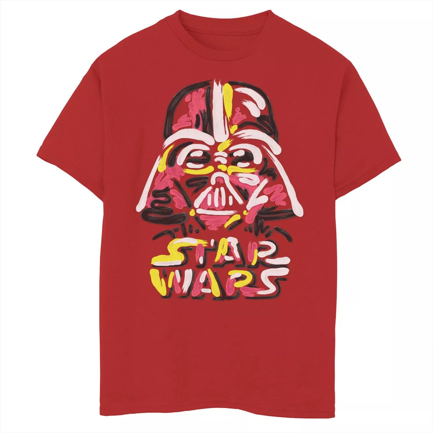 Футболка с нарисованным шлемом и постером с изображением Дарта Вейдера для мальчиков 8–20 лет Star Wars, красный
Футболка с нарисованным шлемом и постером с изображением Дарта Вейдера для мальчиков 8–20 лет Star Wars, красный