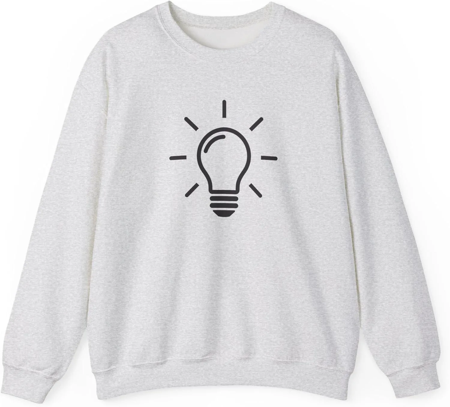 Свитшот с принтом "лампочка" Minimal Crewneck, хлопок и полиэстер, легкий, повседневный
Свитшот с принтом "лампочка" Minimal Crewneck, хлопок и полиэстер, легкий, повседневный