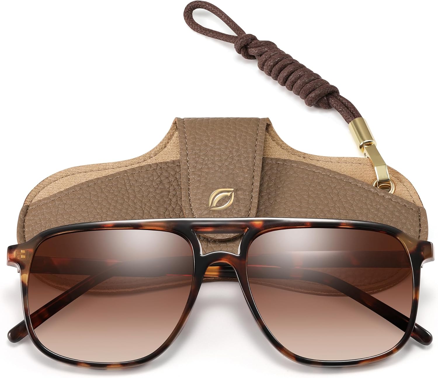 Ретро классические солнцезащитные очки-авиаторы квадратной формы для женщин и мужчин, винтажные, в стиле 70-х, с двойной перемычкой, увеличенного размера, поляризованные Foliful, A1-leopard Frame Gradient Brown
Ретро классические солнцезащитные очки-авиаторы квадратной формы для женщин и мужчин, винтажные, в стиле 70-х, с двойной перемычкой, увеличенного размера, поляризованные Foliful, A1-leopard Frame Gradient Brown