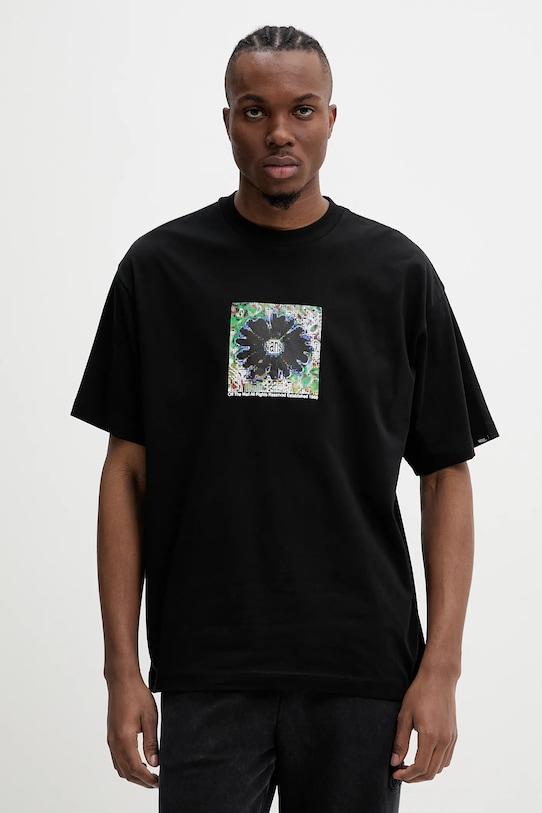 Хлопковая футболка Vans, черный
Хлопковая футболка Vans, черный