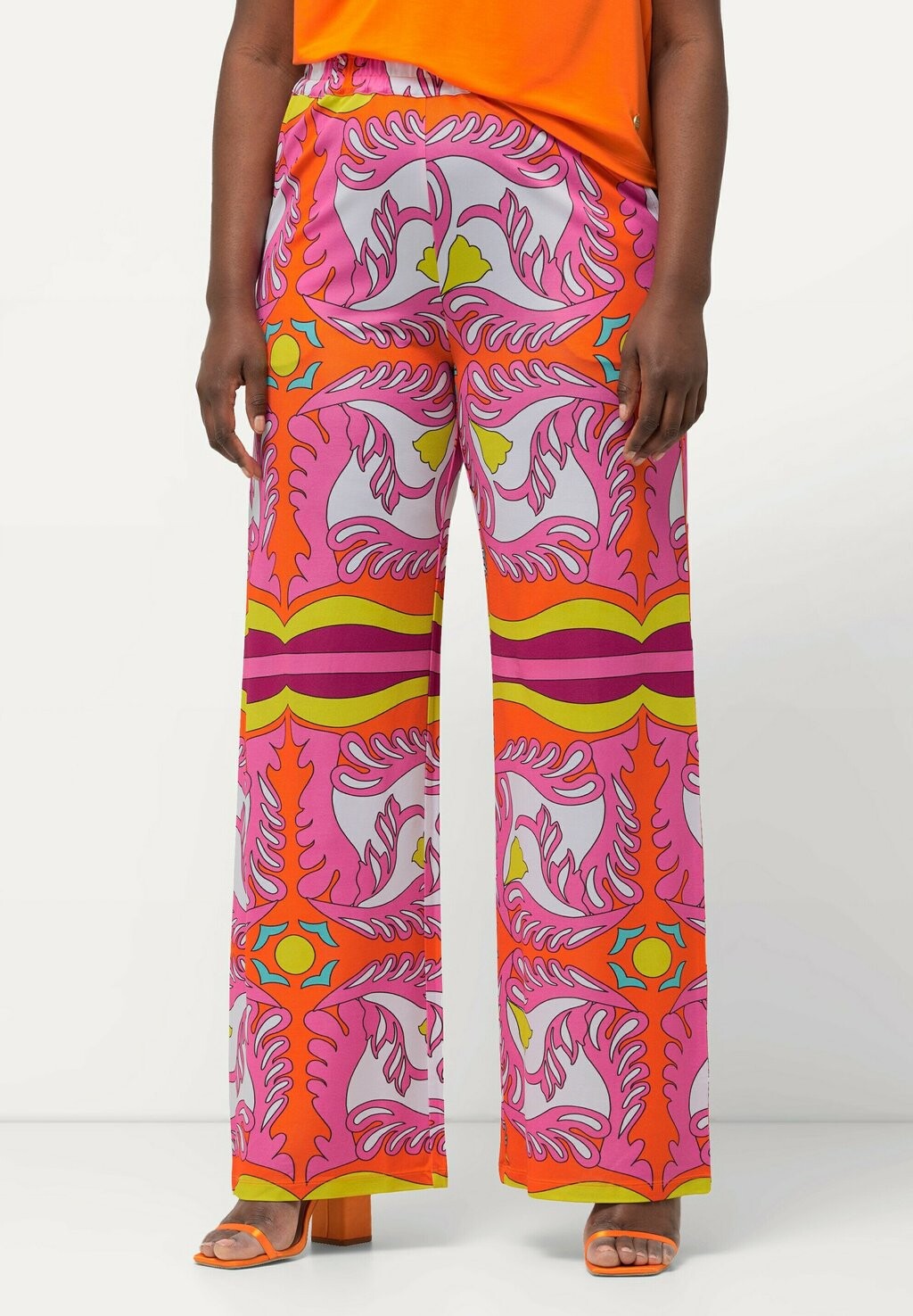 Брюки Ulla Popken, оранжевый
Брюки Ulla Popken, оранжевый