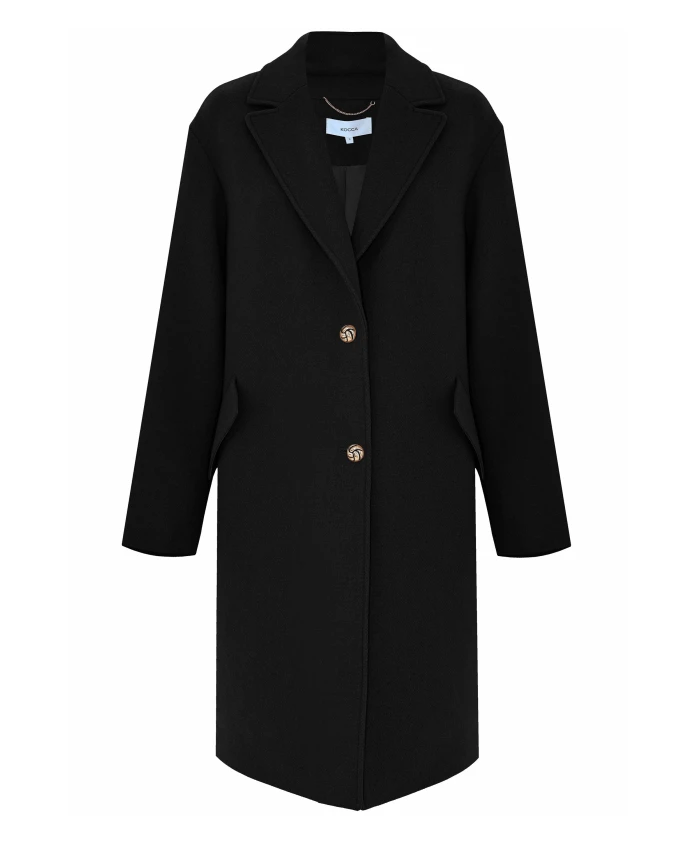 Декорированное пальто длиной три четверти Kocca, черный
Декорированное пальто длиной три четверти Kocca, черный