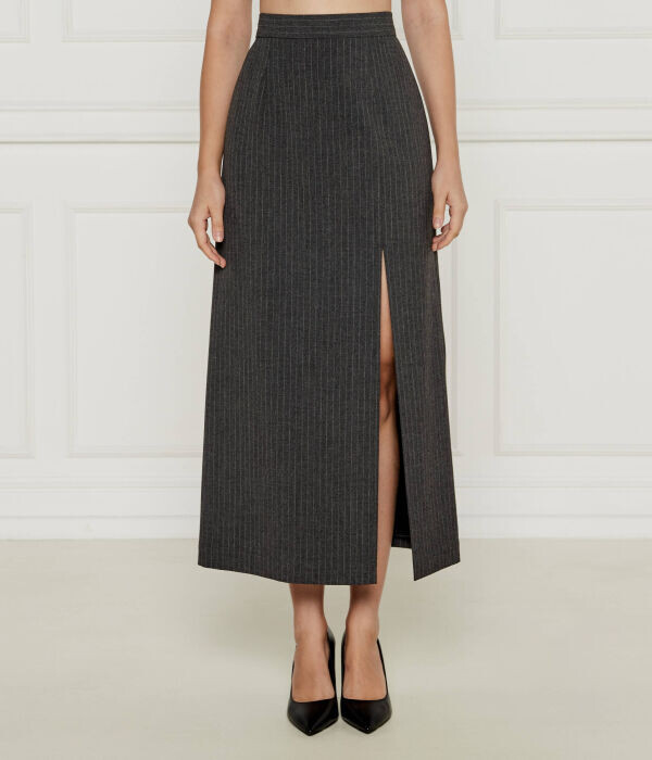 Юбка Marella миди с разрезом, серый
Юбка Marella миди с разрезом, серый