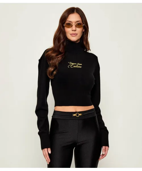 Водолазка Cropped fit Versace Jeans Couture, черный
Водолазка Cropped fit Versace Jeans Couture, черный