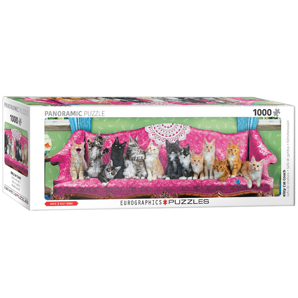 Еврографика, пазл, Kitty Cat Couch, 1000 шт. EuroGraphics
Еврографика, пазл, Kitty Cat Couch, 1000 шт. EuroGraphics