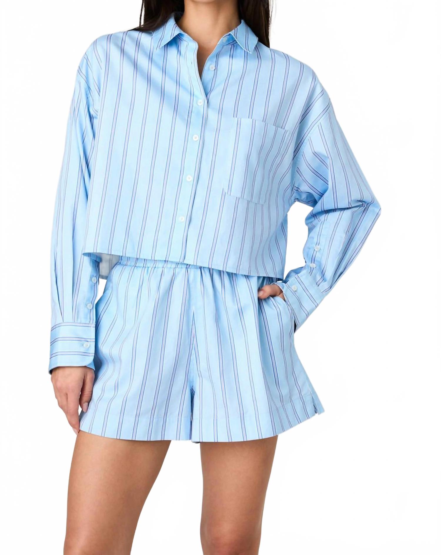 Лоренцо Полосатая укороченная рубашка French Connection, Lorenzo Stripe
Лоренцо Полосатая укороченная рубашка French Connection, Lorenzo Stripe